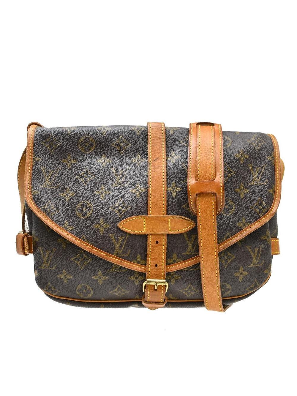 Louis Vuitton Saumur Handbag Canvas 30 #365816L98B